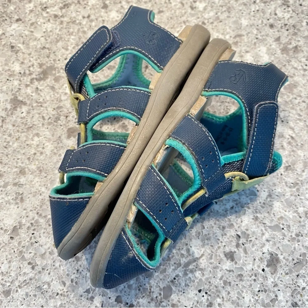 SEE KAI RUN Spencer Waterproof Sandals Blue 12